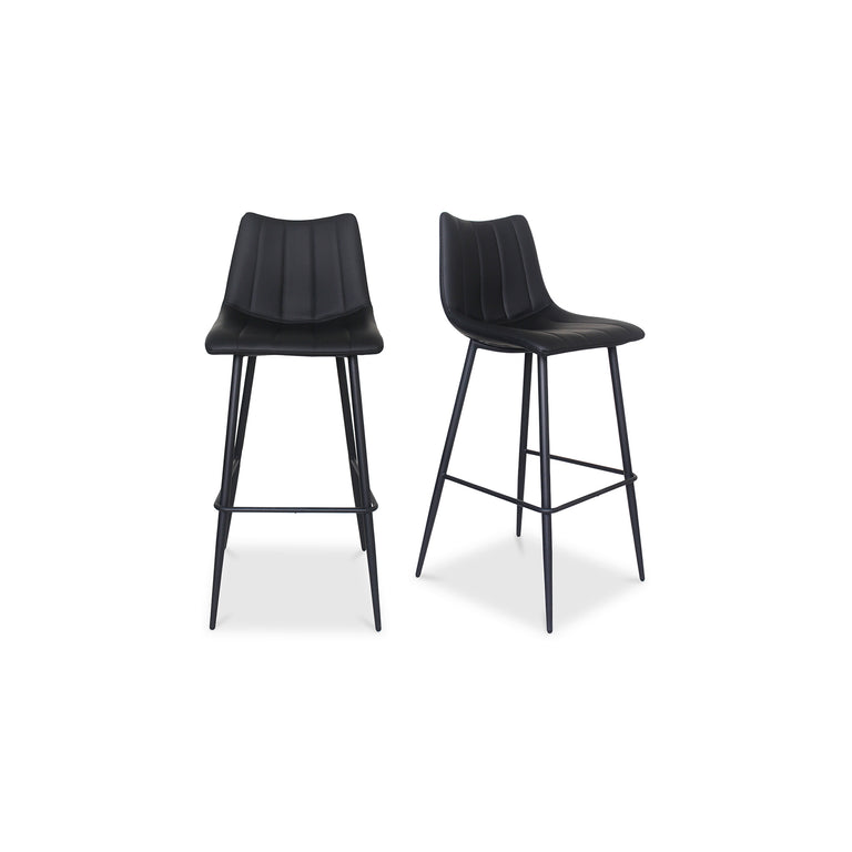 ALIBI BAR STOOL BROWN - SET OF TWO