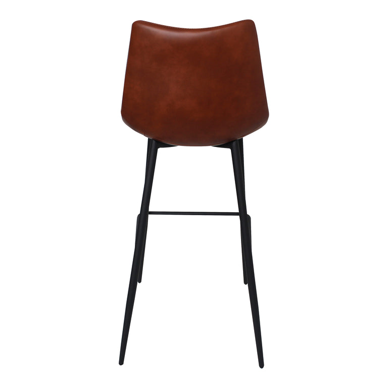 ALIBI BAR STOOL BROWN - SET OF TWO