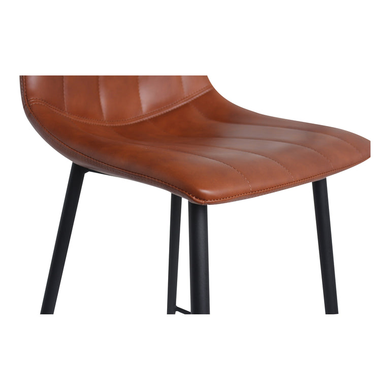 ALIBI BAR STOOL BROWN - SET OF TWO