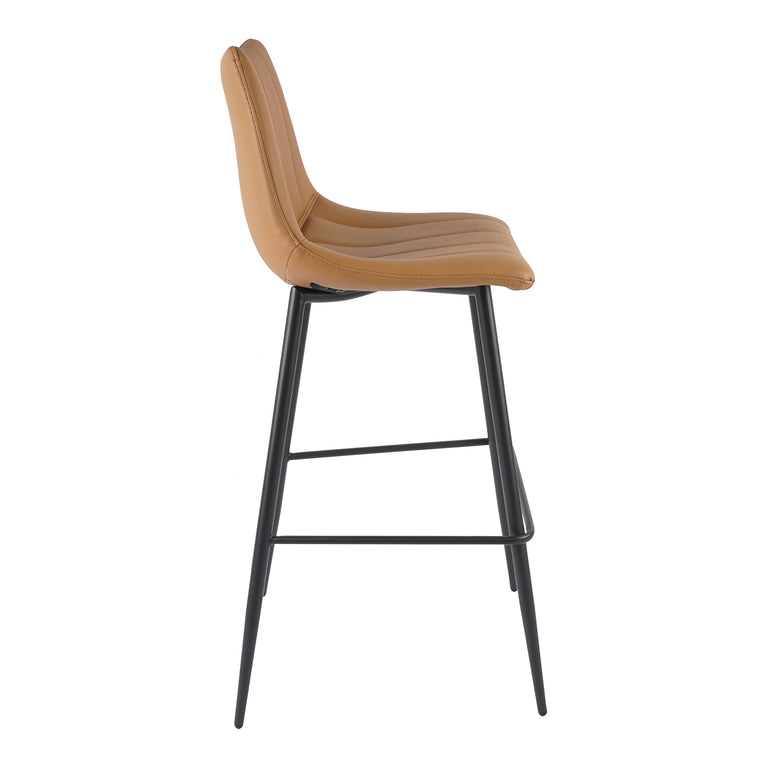 ALIBI BAR STOOL BROWN - SET OF TWO