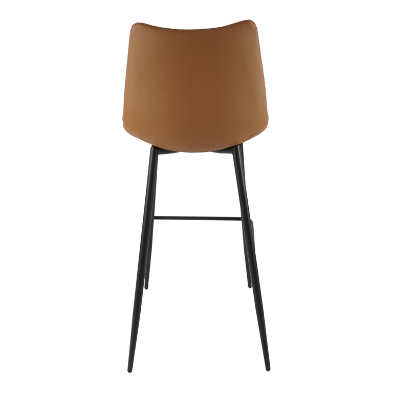 ALIBI BAR STOOL BROWN - SET OF TWO