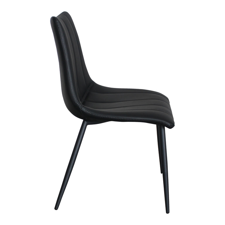 ALIBI DINING CHAIR BROWN - SET OF TWO