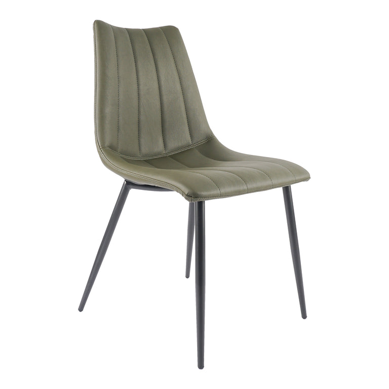 ALIBI DINING CHAIR BROWN - SET OF TWO