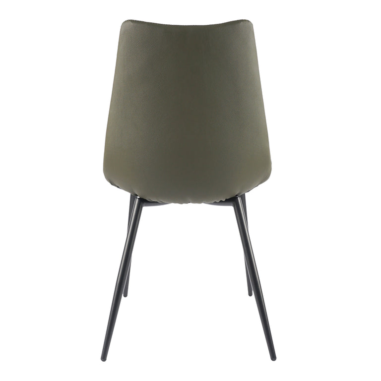 ALIBI DINING CHAIR BROWN - SET OF TWO