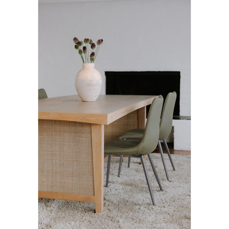 ALIBI DINING CHAIR BROWN - SET OF TWO