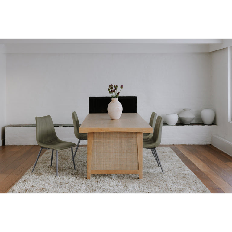 ALIBI DINING CHAIR BROWN - SET OF TWO