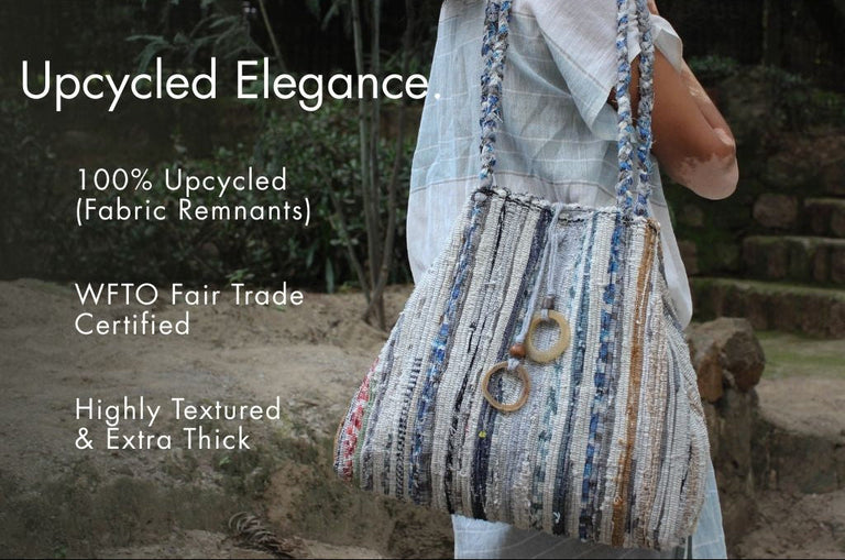 FASIKA UPCYCLED ETHIOPIAN COTTON BAG | APPAREL