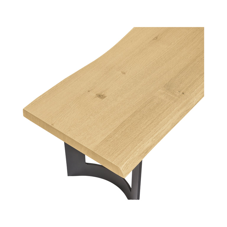 BENT BENCH EXTRA SMALL OAK
