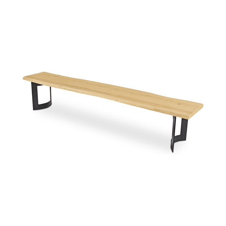 BENT BENCH EXTRA SMALL OAK