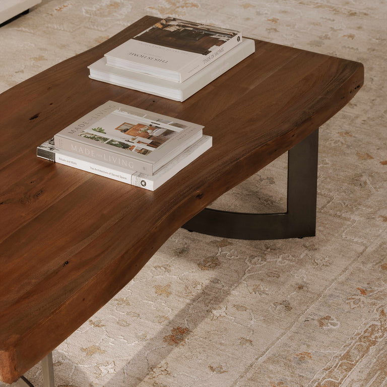 BENT COFFEE TABLE BROWN