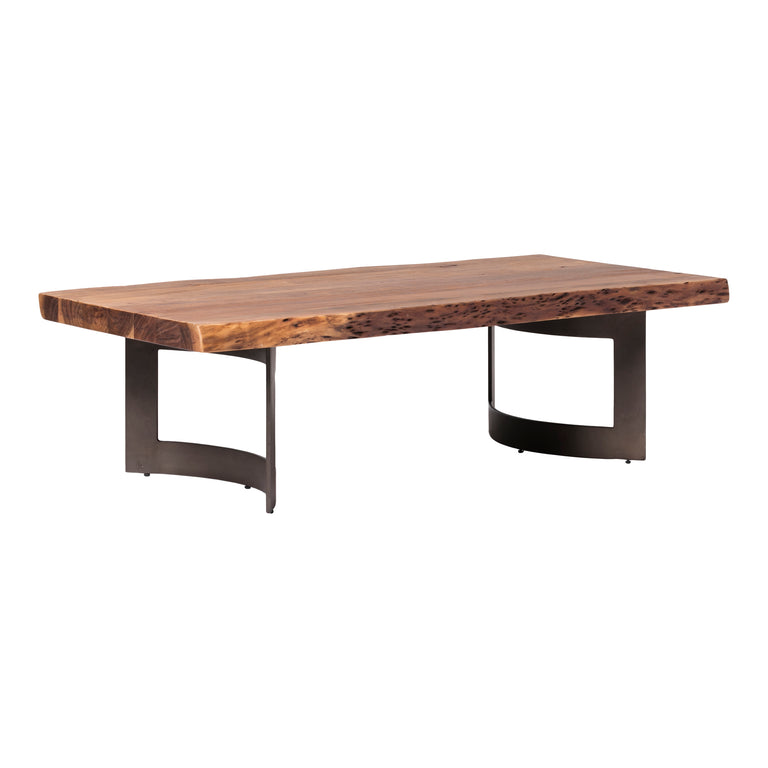 BENT COFFEE TABLE BROWN