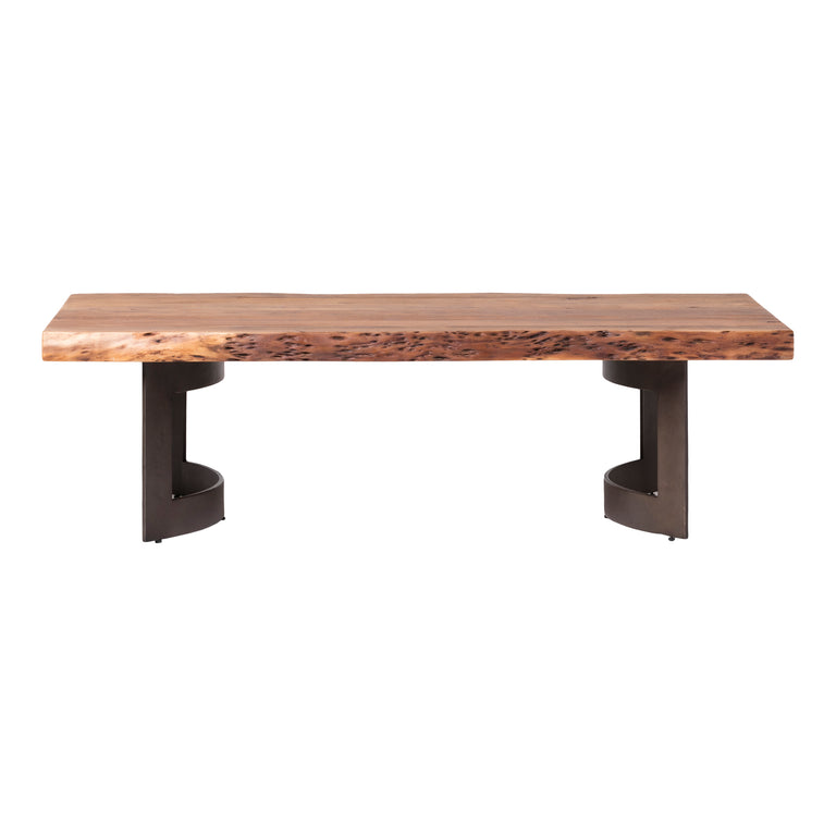BENT COFFEE TABLE BROWN