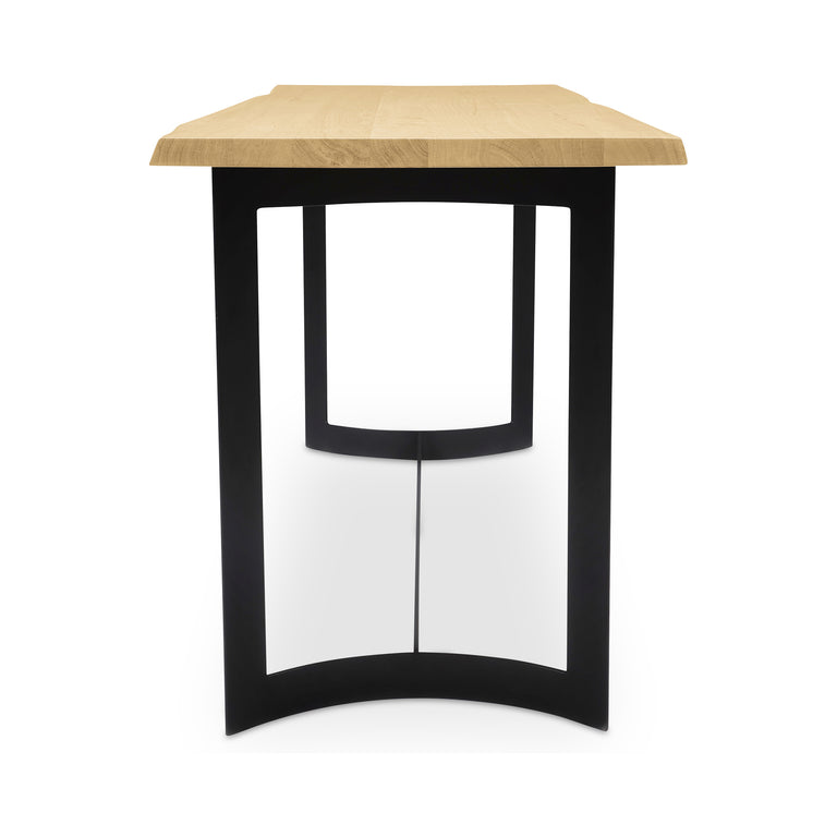 BENT COUNTER TABLE OAK