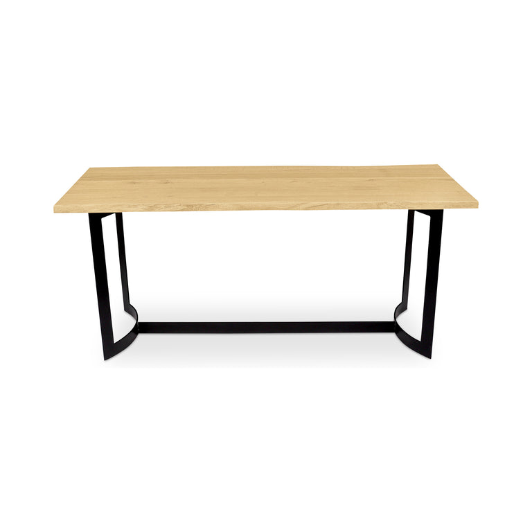 BENT COUNTER TABLE OAK