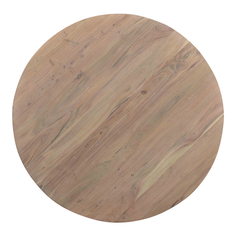 TANYA ROUND DINING TABLE LIGHT GREY