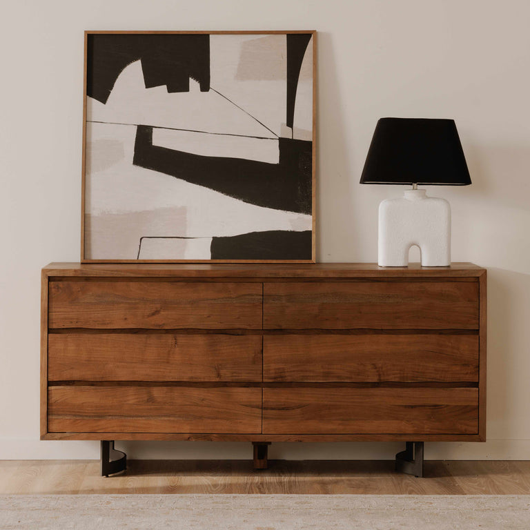 BENT DRESSER BROWN