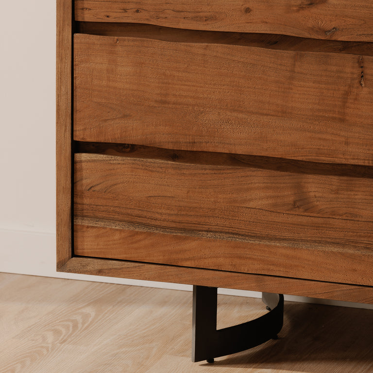 BENT DRESSER BROWN