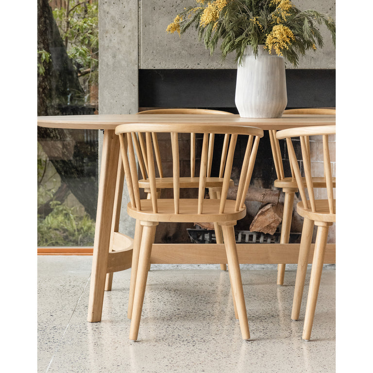 TRIE SMALL DINING TABLE NATURAL