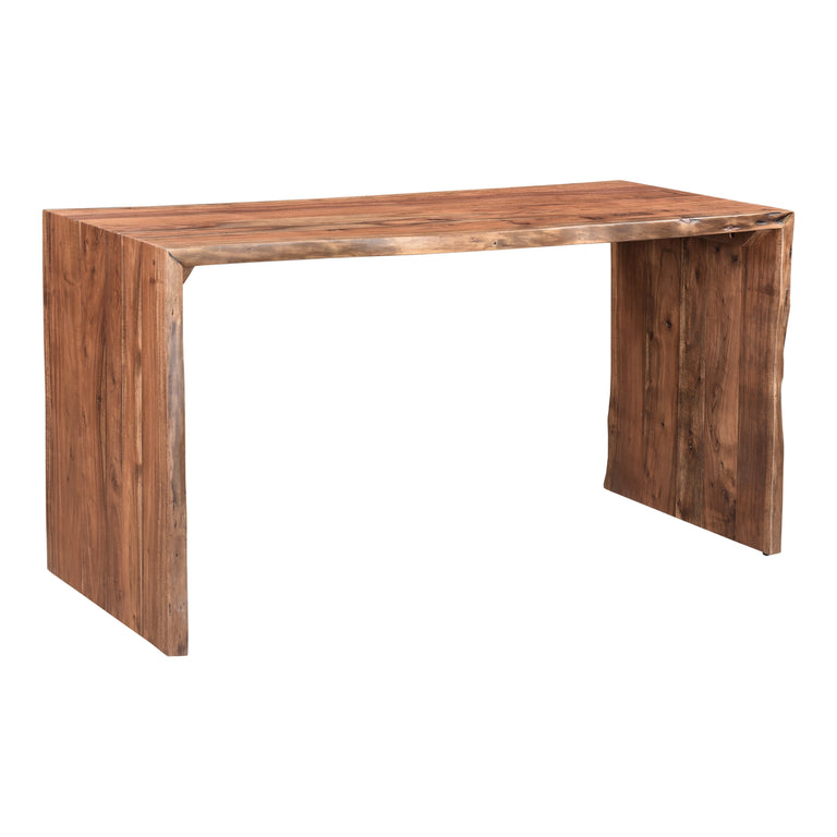 TYRELL DESK NATURAL BROWN