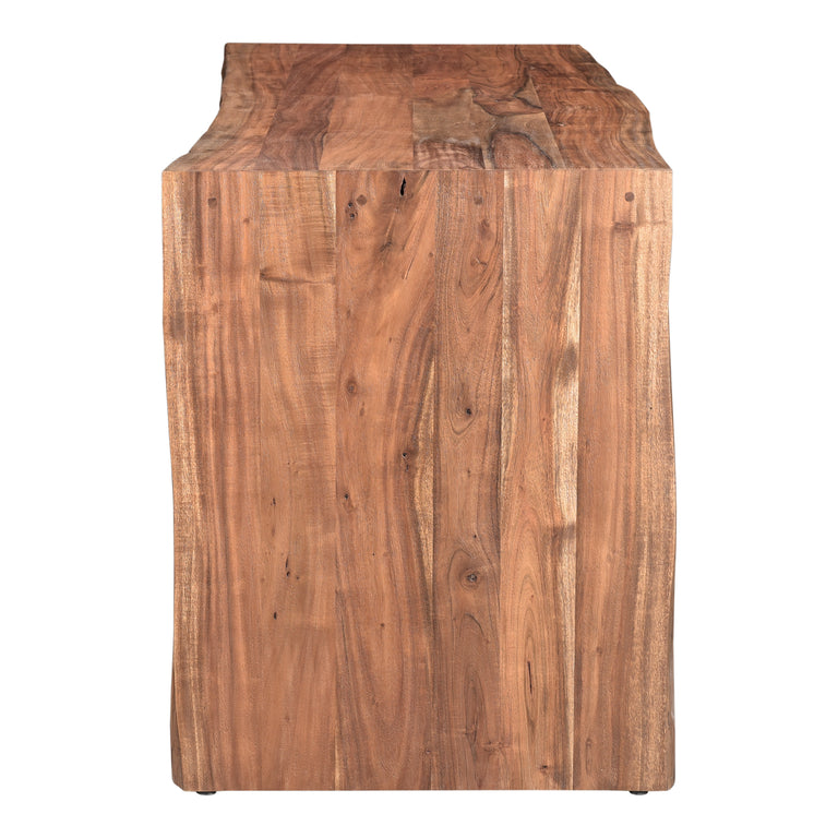 TYRELL DESK NATURAL BROWN