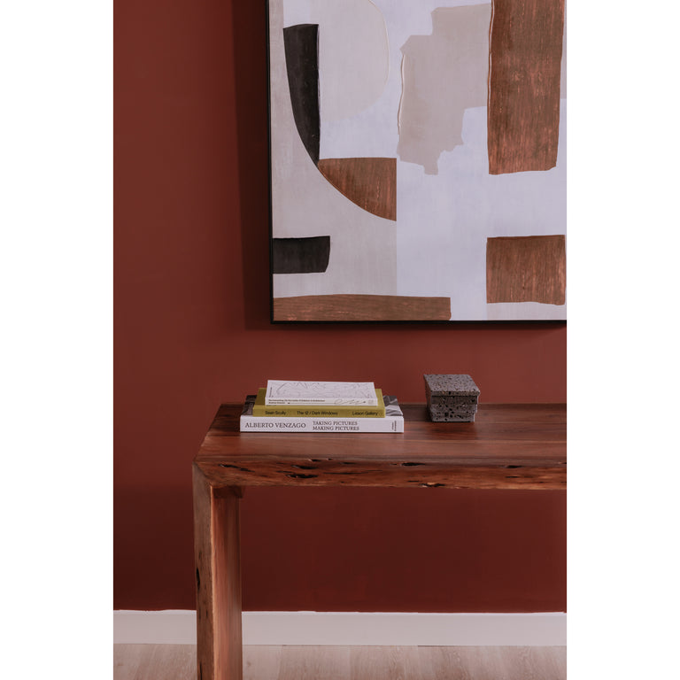 TYRELL DESK NATURAL BROWN