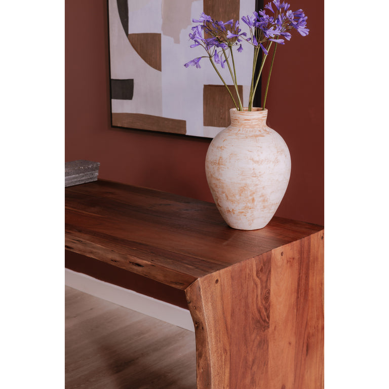 TYRELL DESK NATURAL BROWN