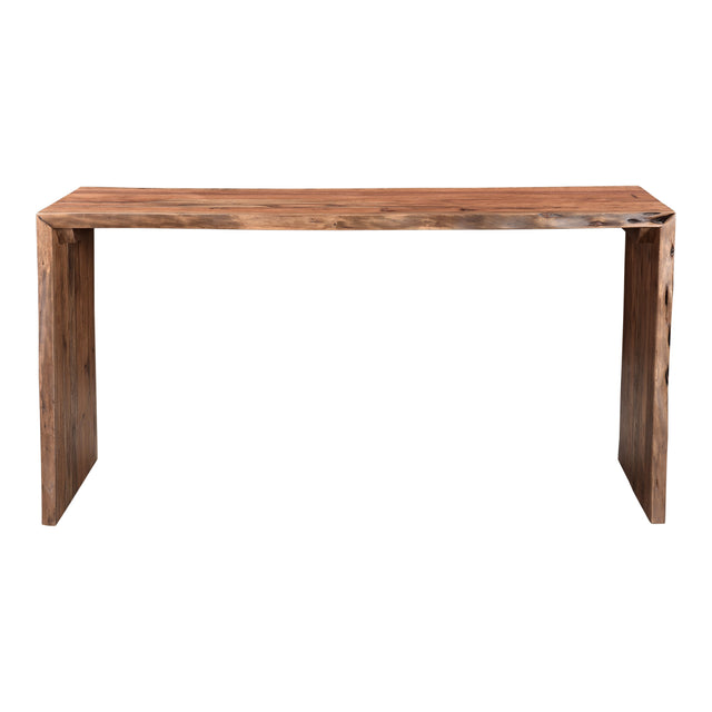 TYRELL DESK NATURAL BROWN