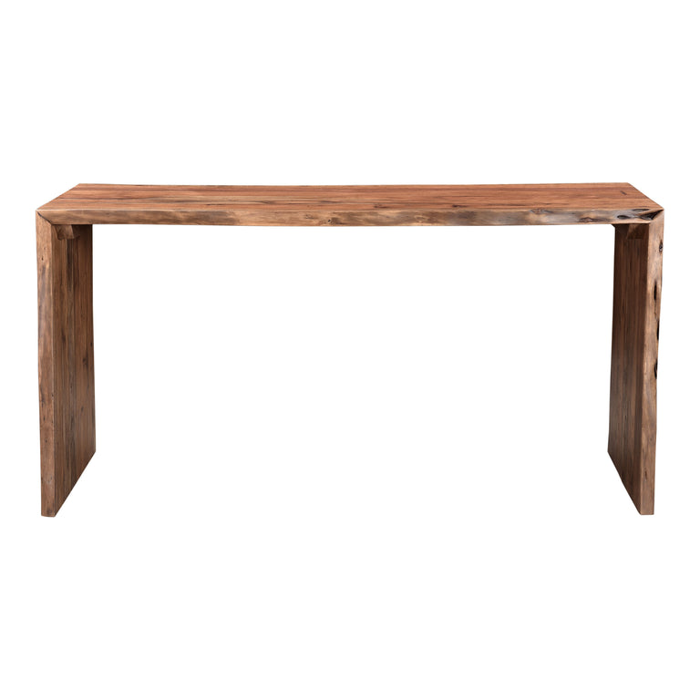 TYRELL DESK NATURAL BROWN