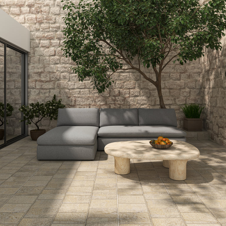 WARBY OUTDOOR COFFEE TABLE BEIGE