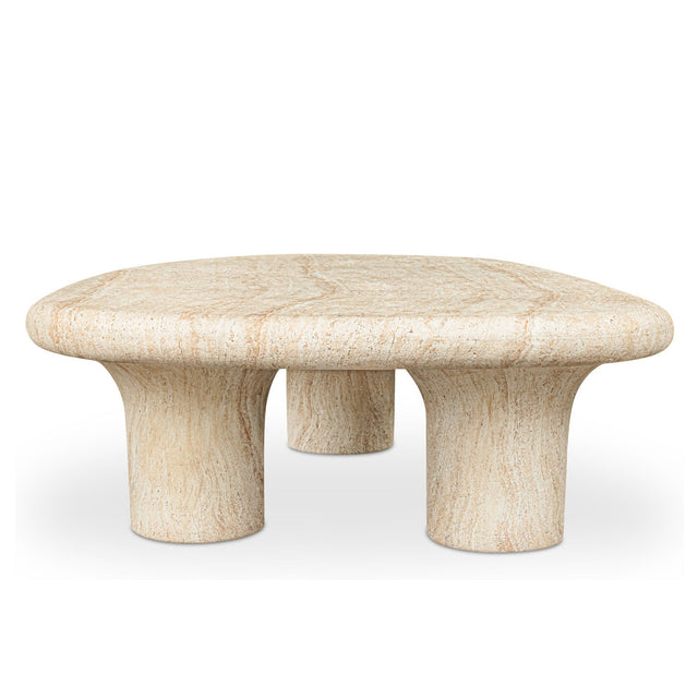 WARBY OUTDOOR COFFEE TABLE BEIGE