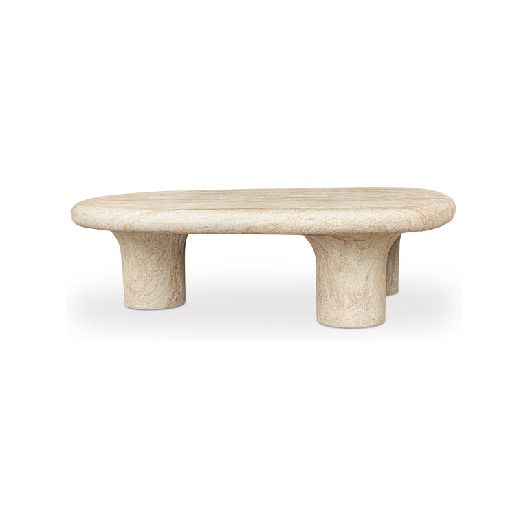 WARBY OUTDOOR COFFEE TABLE BEIGE