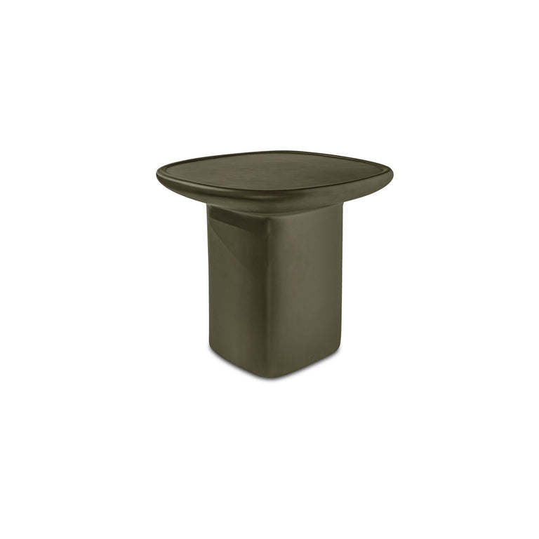 MANON OUTDOOR SIDE TABLE DEEP GREEN