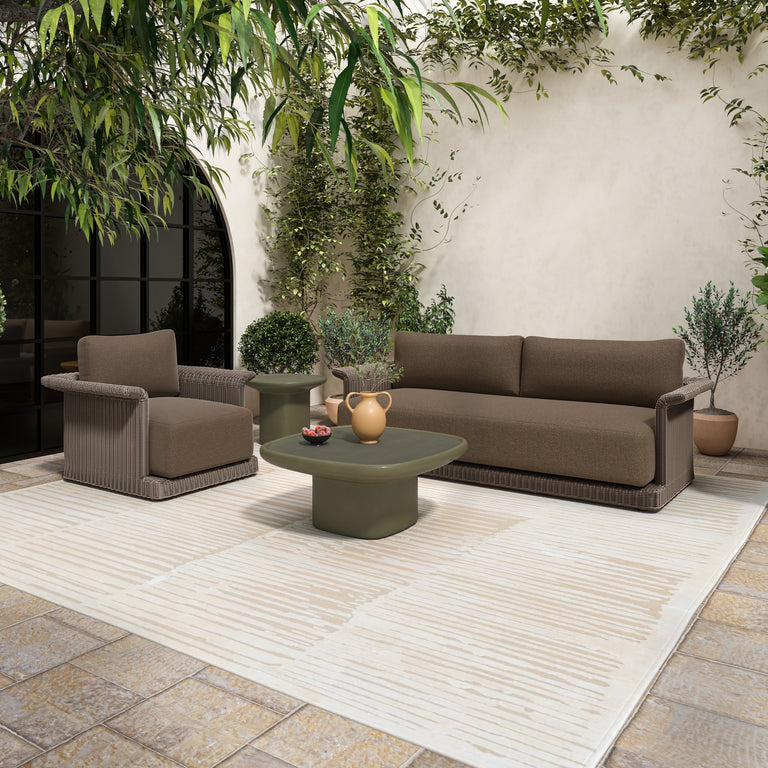 MANON OUTDOOR COFFEE TABLE DEEP GREEN