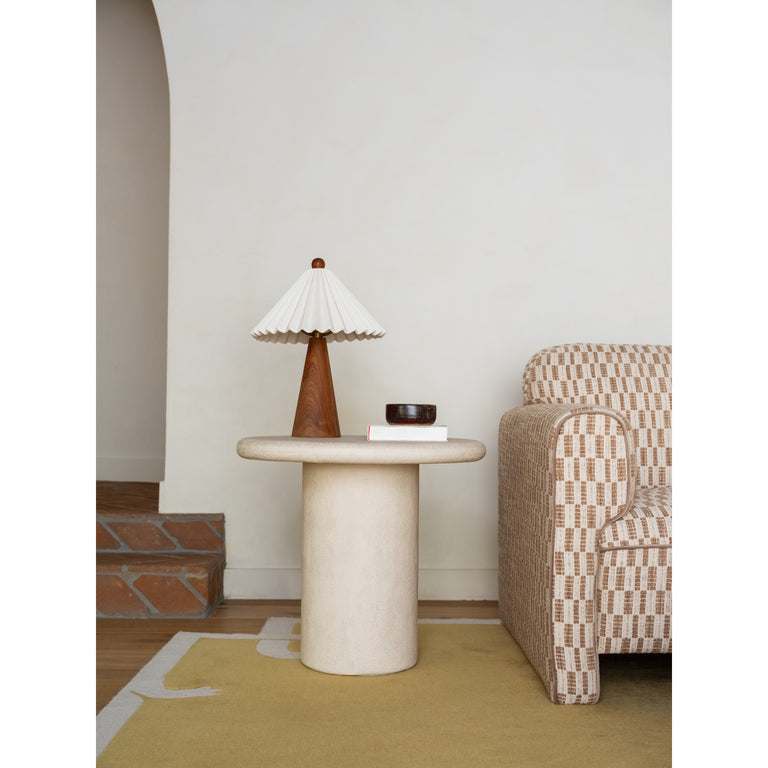FRIDA OUTDOOR SIDE TABLE BROWN