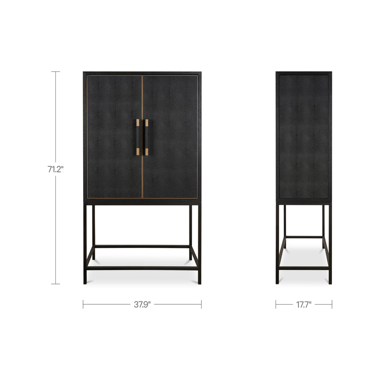 MAKO BAR CABINET BLACK