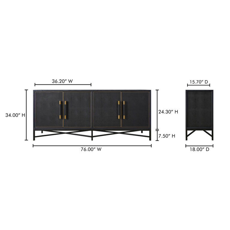 MAKO SIDEBOARD BLACK
