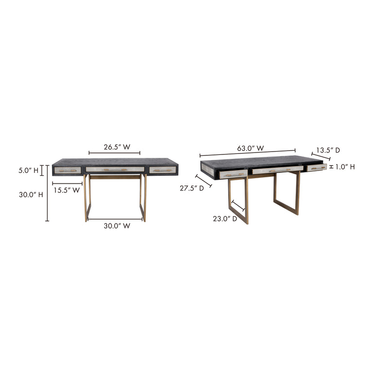 MAKO DESK BLACK