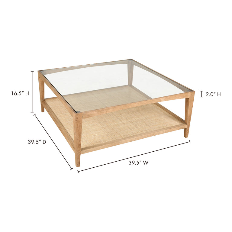 HARRINGTON COFFEE TABLE NATURAL