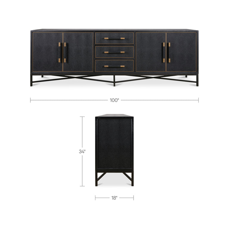 MAKO SIDEBOARD BLACK