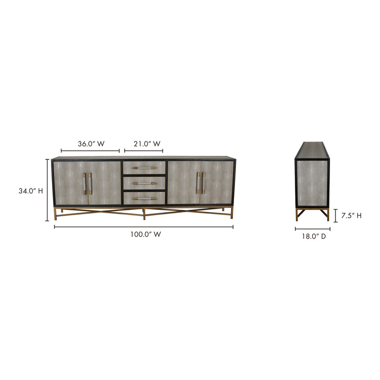 MAKO SIDEBOARD BLACK