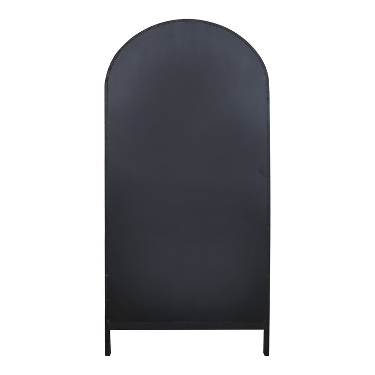 WILDE DISPLAY CABINET BLACK OAK