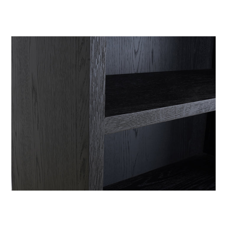 WILDE DISPLAY CABINET BLACK OAK