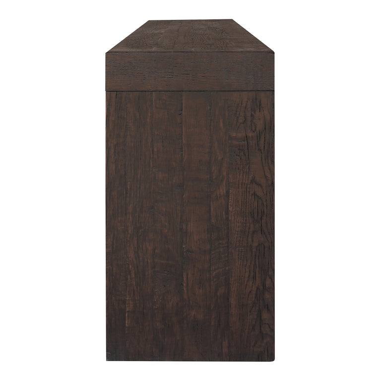 EVANDER CONSOLE TABLE RUSTIC BROWN