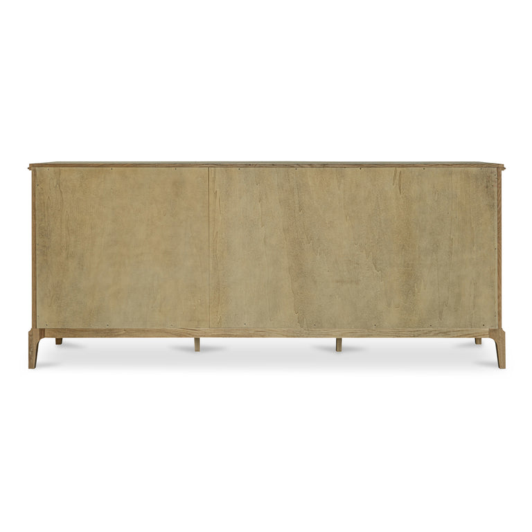 SADIE 9 DRAWER DRESSER BROWN