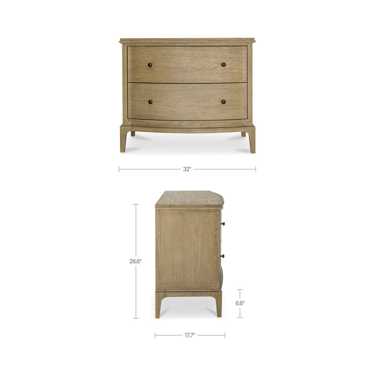 SADIE NIGHTSTAND BROWN