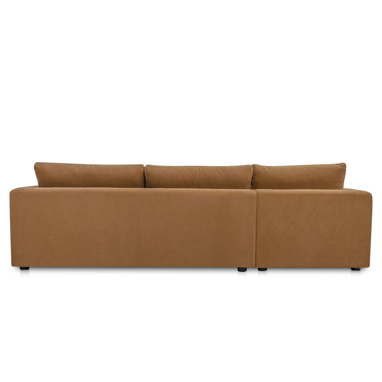 BURROW SLEEPER SECTIONAL WITH STORAGE CHAISE BLACK LEFT