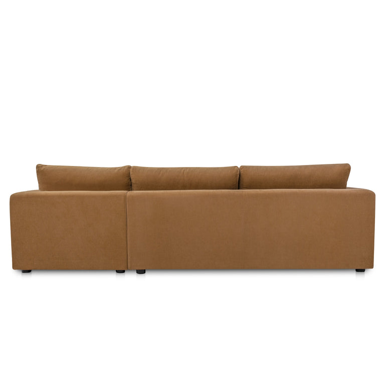 BURROW SLEEPER SECTIONAL WITH STORAGE CHAISE BLACK LEFT