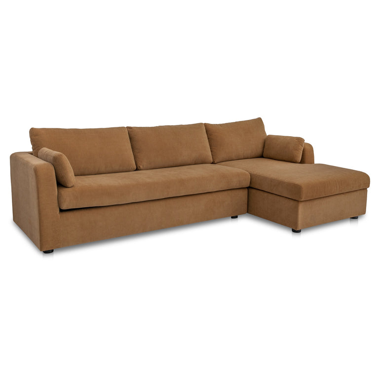 BURROW SLEEPER SECTIONAL WITH STORAGE CHAISE BLACK LEFT