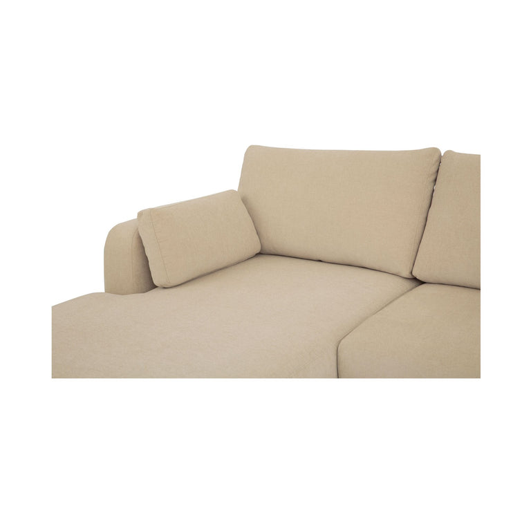 BURROW SLEEPER SECTIONAL WITH STORAGE CHAISE BLACK LEFT