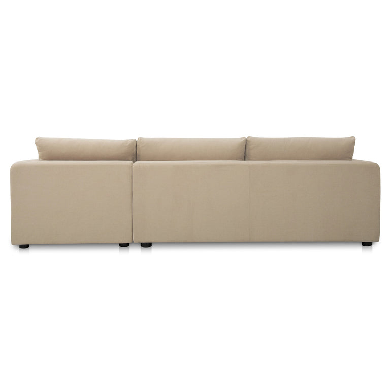 BURROW SLEEPER SECTIONAL WITH STORAGE CHAISE BLACK LEFT